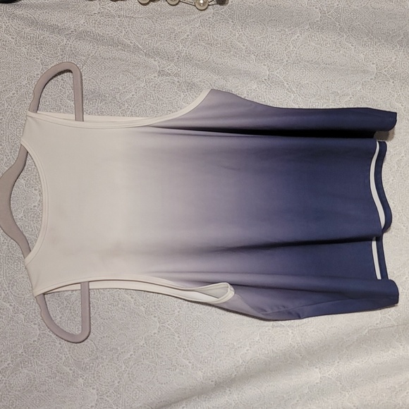 A Core Purple Fade Workout Tank - Picture 3 of 4